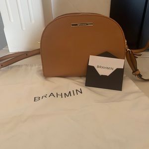 Authentic Brahmin Leather Crossbody Bag